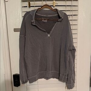 Goodfellow & Co Men's Charcoal Zip-Up Sweater